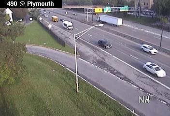 I-490 at Plymouth Avenue
