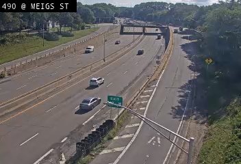 I-490 at Meigs Street