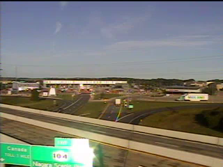 I-190 at Exit 25B (Upper Mountain Road)
