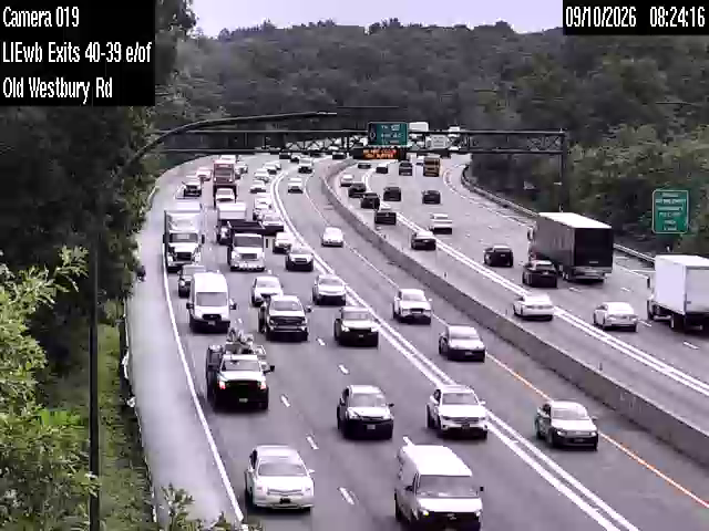 I-495 between Exits 40 and 39