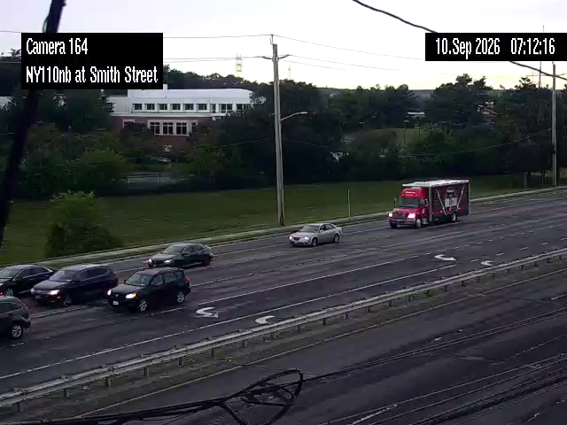 NY 110 at Smith St.-SUNY Farmingdale entrance