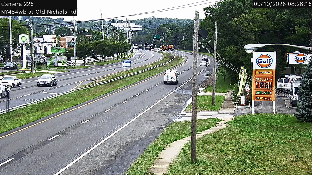 NY 454 at Suffolk Ave; Northwest