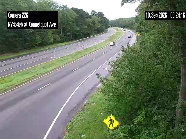 NY 454 at Connetquot Ave; Southwest