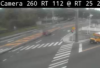 NY 25 Eastbound at NY 112 Southbound