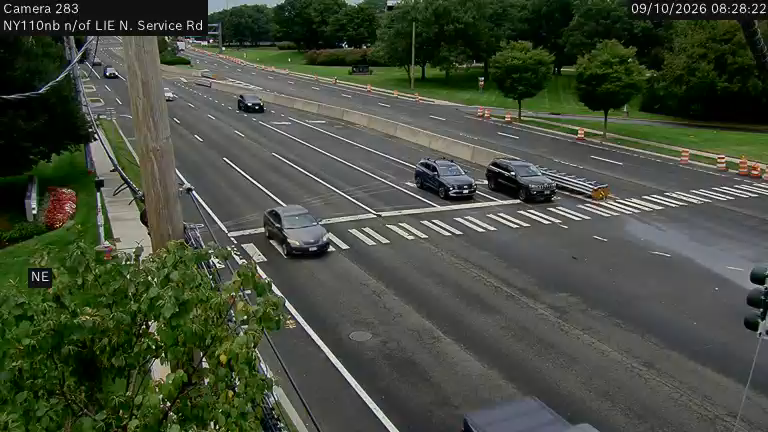NY 110 Northbound at Nikon Driveway