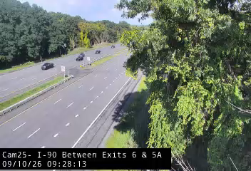 I-90 WB Between Exits 6 and 5A