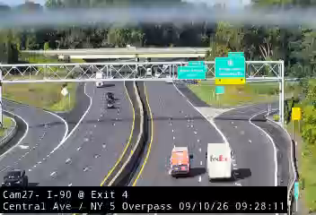 I-90 WB at Exit 4 (Central Ave Overpass)