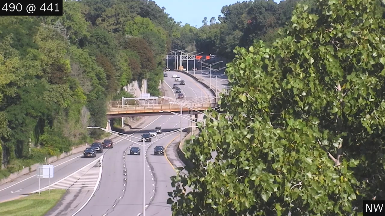 I-490 at NY 441 (Linden Ave)