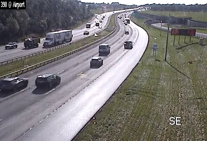 I-390 at ROC Airport Tunnel