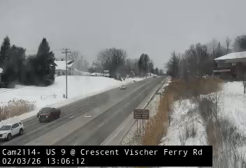 Traffic Cam US 9 at Vischers Ferry Road