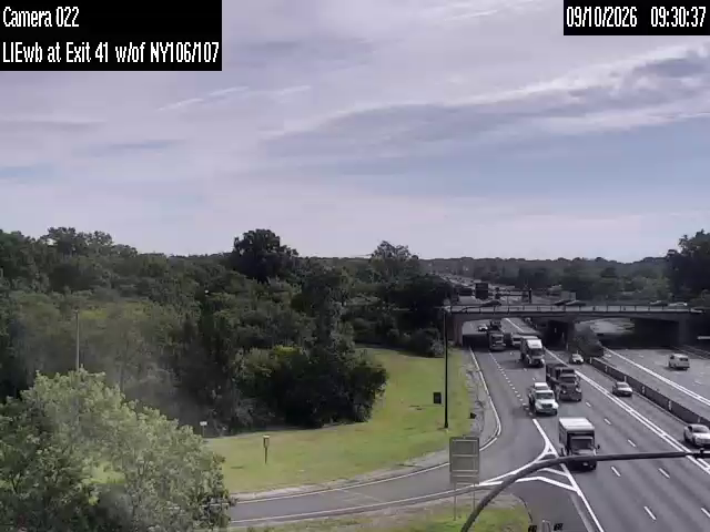 I-495 West of NY 106/107