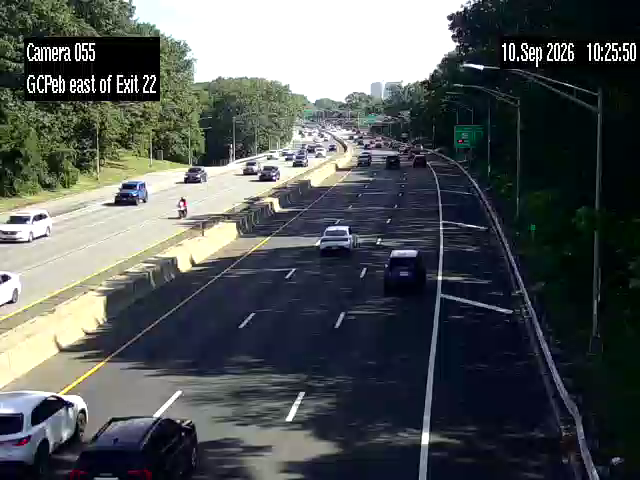 GCP EB at Exit to CVE (I-295) NB