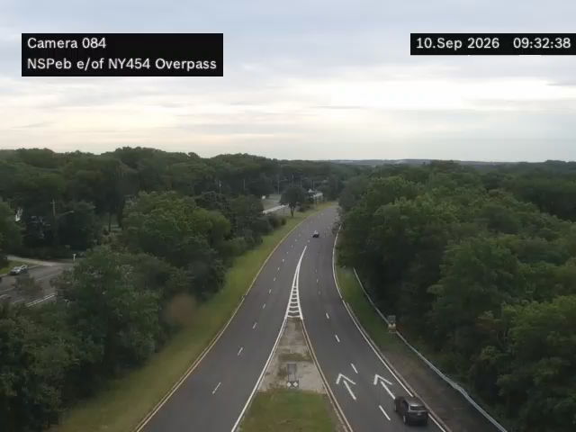 NSP Westbound west of NY 454 overpass