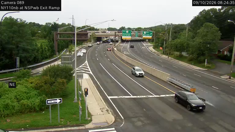 110 at Westbound NSP Exit Ramp