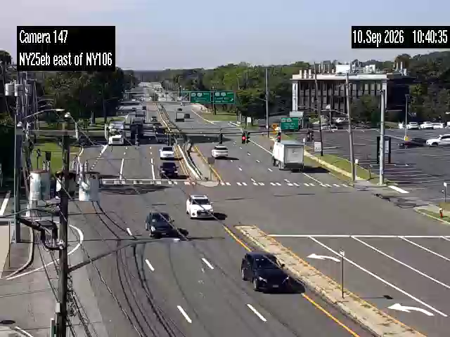 NY 25 at NY 106/107