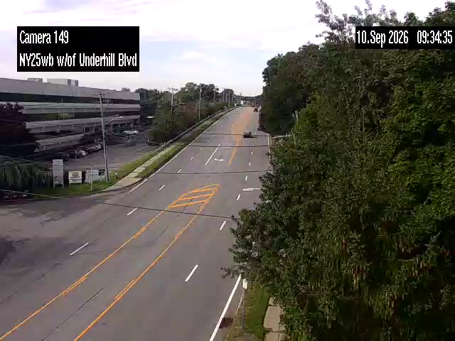 NY 25 at Underhill Blvd