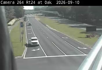 NY 24 Westbound at Oak St.