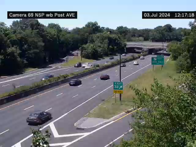 Traffic Cam NSP at Post Ave - Westbound