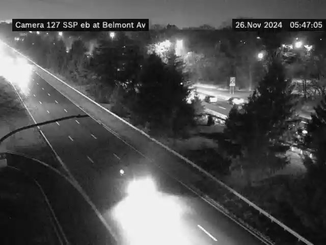 Traffic Cam SSP at Exit 37 (Belmont Ave) - Eastbound