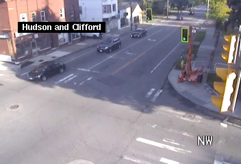 Clifford Ave at Hudson Ave