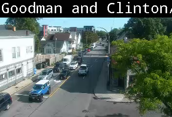 Goodman St at Clinton Ave, Henrietta St