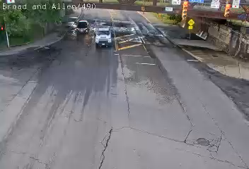 Broad St at Allen St
