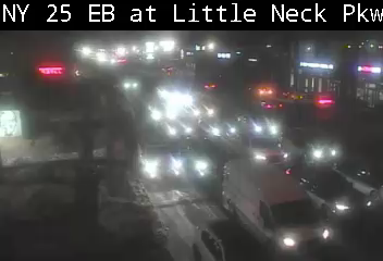 Traffic Cam NY 25 Eastbound at Little Neck Pkwy.