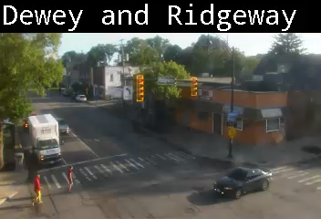 Dewey Ave at Ridgeway Ave