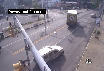 Dewey Ave at Emerson St