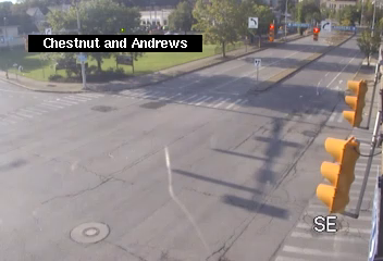 North Chestnut St at Andrews St & University Ave