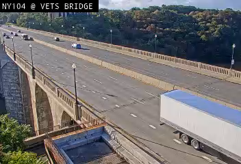 NY-104 at Veterans Memorial Bridge
