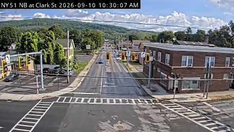 NY 51 NB at Clark St