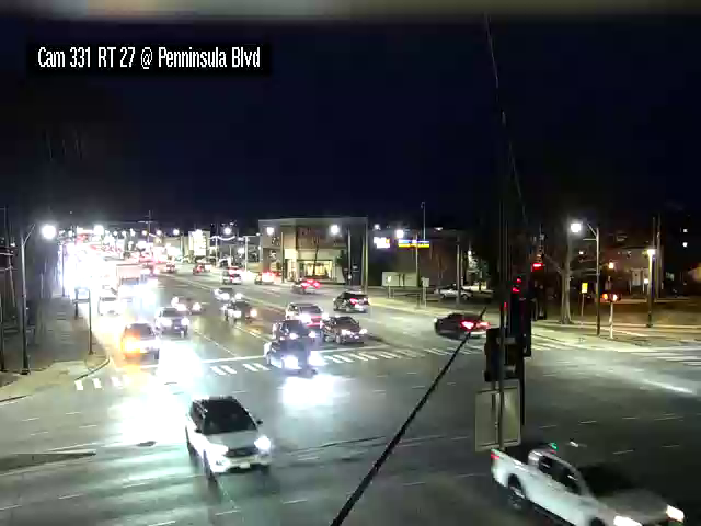 Traffic Cam NY 27 at Peninsula Blvd