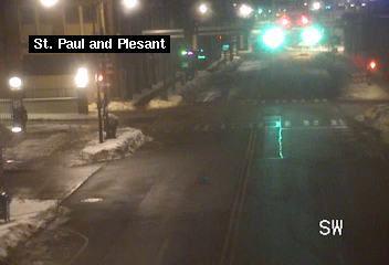 Traffic Cam St. Paul St at Pleasant St