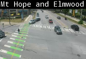 Traffic Cam Mt Hope Ave at Elmwood Ave