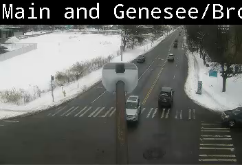 Traffic Cam Main St at Brown St/Genesee St