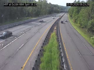 Hutchinson River Parkway at Exit 16A (I-684 Split)