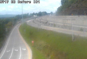 NY 17 Approaching I-81