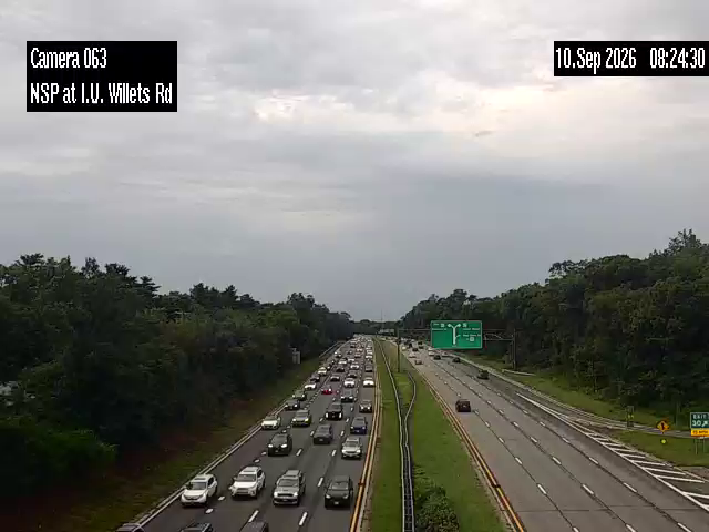 NSP at I.U. Willets Rd Exit 30 (Median Cam)