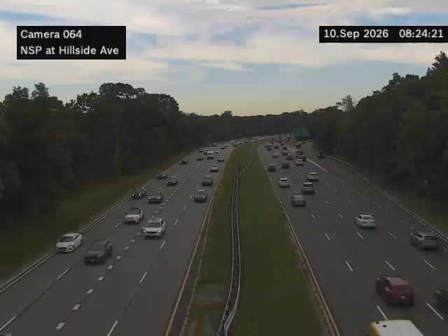 NSP at Hillside Ave (Median Cam)