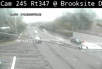 NY 347 Westbound at Brooksite Drive