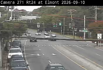 NY 24 Eastbound at Elmont Road