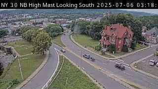 Traffic Cam Route 30 High Mast #2 (Amsterdam) - Southbound