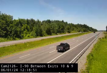 Traffic Cam I-90 Between Exits 10-9 - Westbound