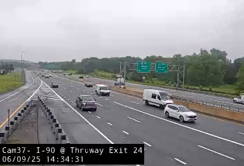 I-90 at the Exit 24 Tolls Traffic Cam