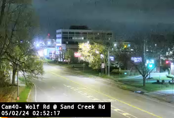 Traffic Cam Wolf Rd at Sand Creek Rd - Eastbound