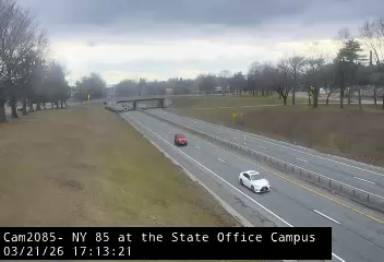 Traffic Cam Rte 85 at I-90 - Eastbound