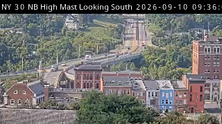 NY 30 NB High Mast Looking South