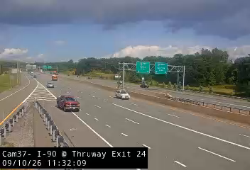 I-90 at the Exit 24 Tolls