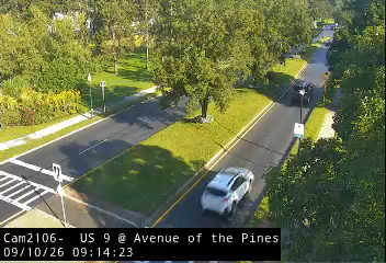 US 9 at Avenue of the Pines